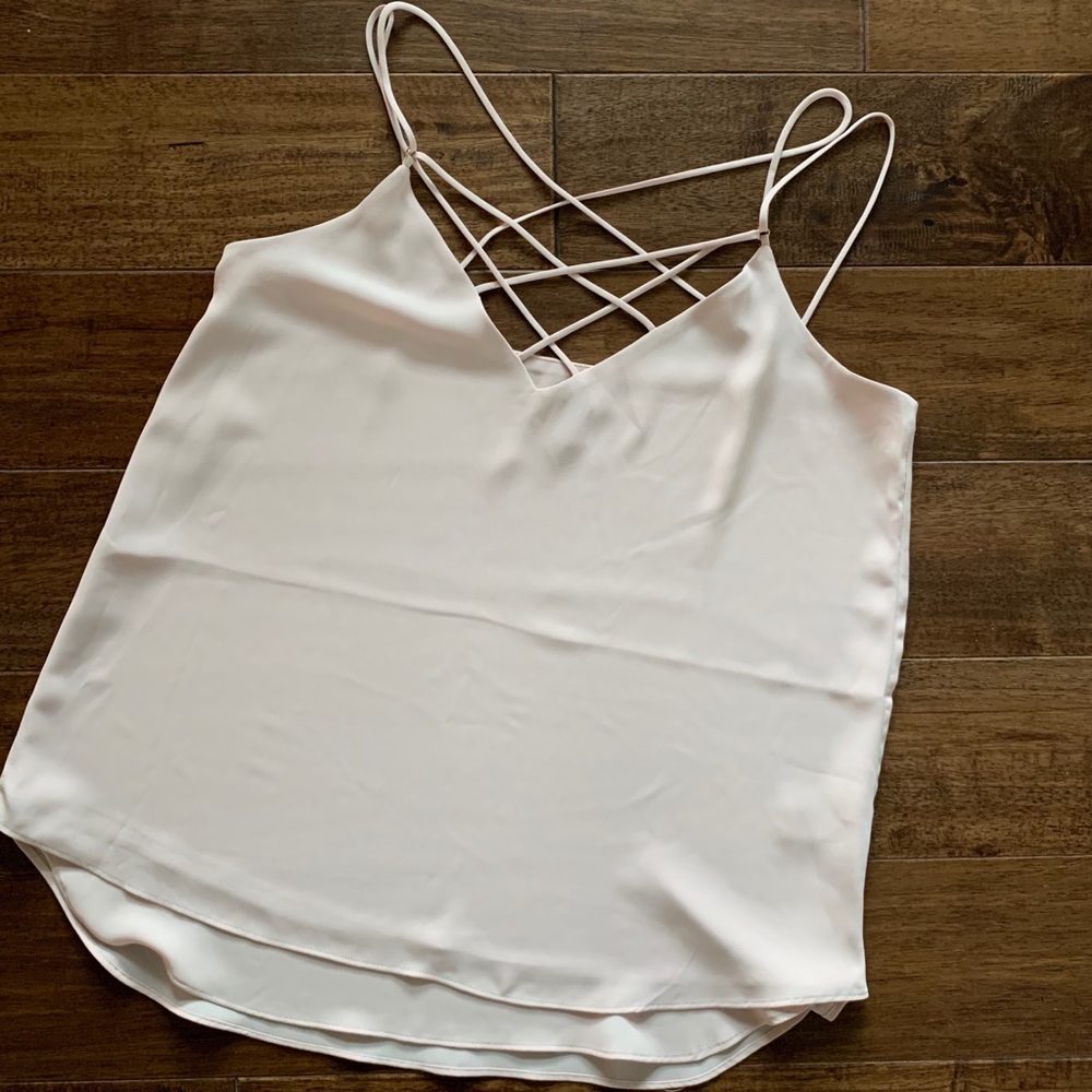 🌹2/$20🌹 Pale Pink Strappy Tank Top